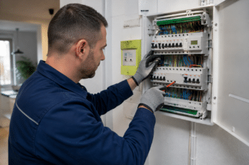 Mise en sécurité électrique à Lambres-lez-Douai